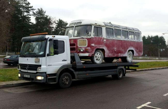 Евакуатор автобуса недорого
